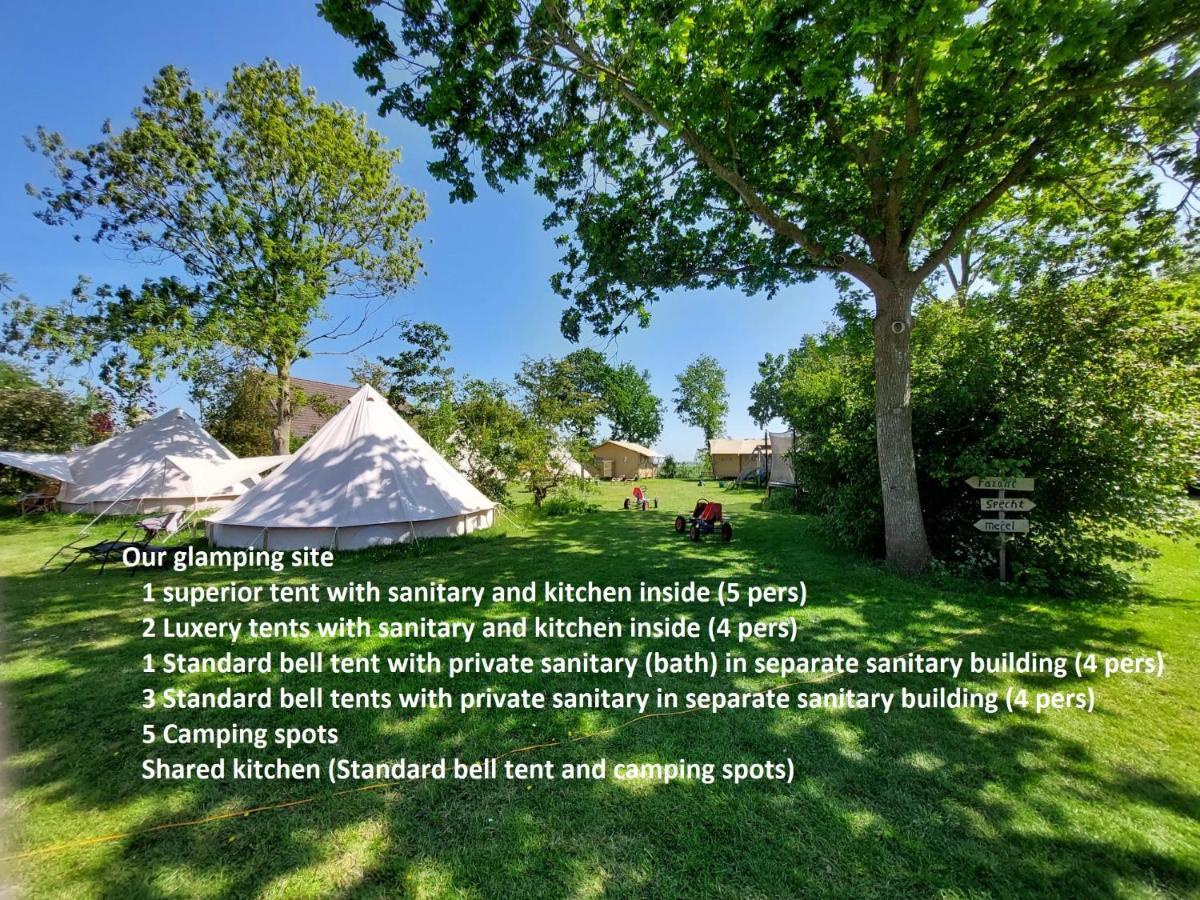 Glamping Essenhof Hotel Аахтекерке Екстериор снимка