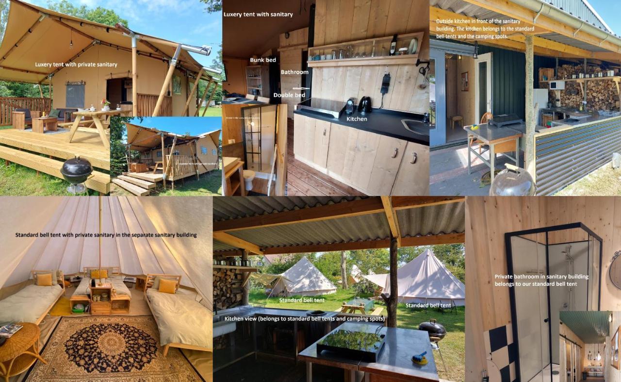 Glamping Essenhof Hotel Аахтекерке Екстериор снимка